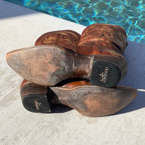 Old Gringo Gold Shimmer Boots Size 9 - Picture 12 of 14